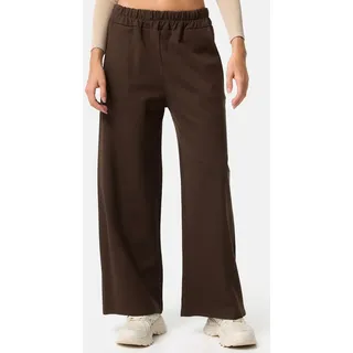 PM SELECTED Sportliche Damen Marlene Freizeithose Marlenehose Hose Damenhose PM74 Schoko Einheitsgröße Gr. 34- 38 - Dunkelbraun