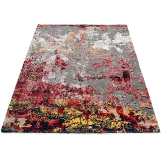 Teppich OCI DIE TEPPICHMARKE "HIGH & LOW ONE", bunt (multi), B:240cm H:20mm L:290cm, Polypropylen, Teppiche, Teppich, Hochflor, Langflor, 3D Hochtief-Optik, Wohnzimmer