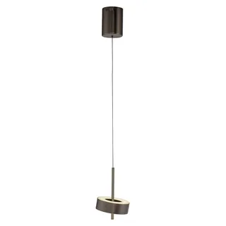 PAUL NEUHAUS Hängeleuchte Q-ROTATE, 1-armig, dunkelbraun, höhenverstellbar, ZigBee, 2700-5000K, Teilenummer 2247-34 - Bronze