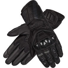 OZONE MOTO RS600 Leder Motorradhandschuhe für Männer Finger und Knöchel deckt Belüftung flexible Elemente Touchscreen-freundliche Pads