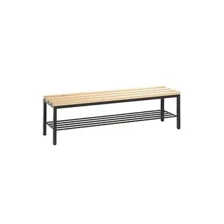CP Garderobenbank mit Schuhrost Basic 8051-010 S10001 buche Holz 150,0 cm