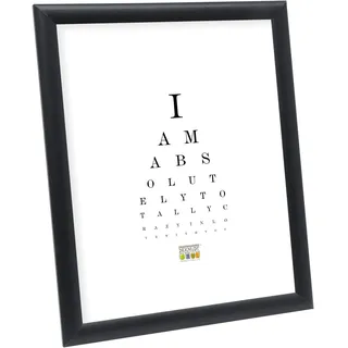 Deknudt Frames Bilderrahmen, für Fotogröße: 23.77 cm x 29.72 cm | Schöner, klassischer Rahmen - für Bilder. Poster oder Poster - zum Hinstellen oder Aufhängen