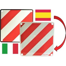 Bild von 97605 Warntafel 2in1 für Spanien und Italien Warntafel (L x B) 50cm x 50cm