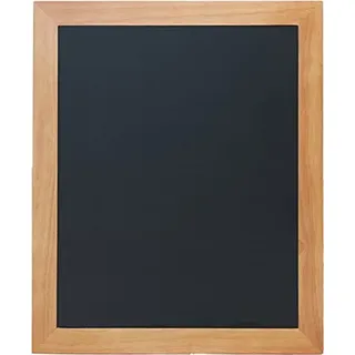 Securit Kreide-Wandtafel 50 x 60 cm, lackiert, Teak
