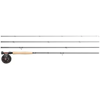 Greys Fin Euro Nymph Travel Fliegenfischen Combo - Grey | 3.36 m | 2 Lbs