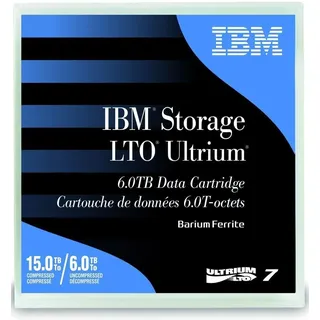 IBM Cartridge LTO Ultrium 7 6/15 TB (BaFe) (B), schwarz, One Size