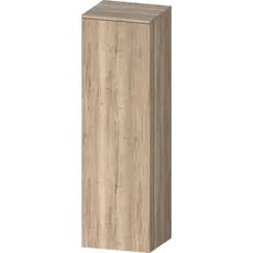 Duravit Qatego Halbhochschrank, Türanschlag links, 400x360x1320mm, QA1345L, Farbe: Eiche Marmoriert