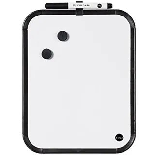 Bi-Office CLK010302 Easy Magnettafel, Rahmen aus Kunststoff lackierter Stahl, 216 x 279 mm , schwarz