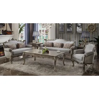 Design Couch Sofa Garnitur Polster Sofas Couchen Sitz Garnituren Neu 3+2 Sitzer - Grau