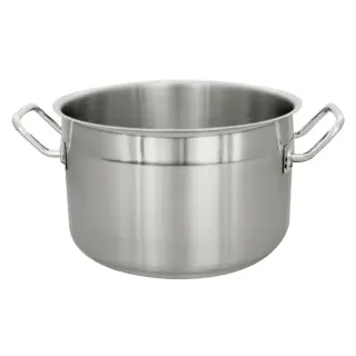 SCHNEIDER Fleischtopf, Edelstahl, Topf aus Edelstahl CNS 18/10 in absoluter Profi-Qualität, Volumen: 10,0 l, Höhe: 170 mm, Ø 280 mm