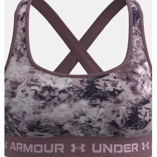 Under Armour UA Crossback Mid Print Ash Plum M - Bunt