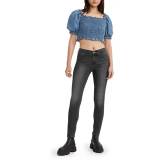 Levi's Damen, 311 Shaping Skinny Jeans, Bloom Black , 28W / 32L