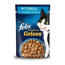 Felix Sensations Gelees Forelle & Spinat 104x85 g