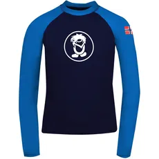 Bild T-Shirt »KIDS Kvalvika SHIRT«, blau