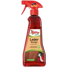 POLIBOY Leder Reiniger - Lederpflegemittel zur Reinigung von Glattleder und Rauleder - Ohne Nachspülen - 1x 375ml - Made in Germany