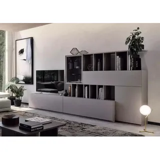 Wohnwand Schrank TV-Schrank Wohnzimmer-Set Anbau Wand Wohnwände Schrankwand