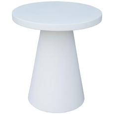 Bild Garden Tisch Bacoli Tisch Weiß Zement 45 x 45 x 50 cm