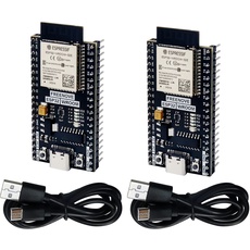 FREENOVE ESP32-WROOM Board (2 Pack) (Compatible with Arduino IDE), Onboard Wireless, Python C Code, Detailed Tutorial, Example Projects