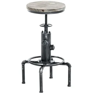 CLP Barhocker Lumos antik silber