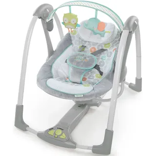 Ingenuity Babyschaukel Swing and Go, Hugs & Hoots« bis 9 kg tragbar,