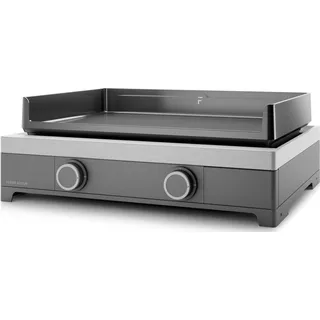 Gas plancha 5300w emaillierte gusseisenplatte 58,5x40,2 cm Forge adour MODERNG60A - Silber