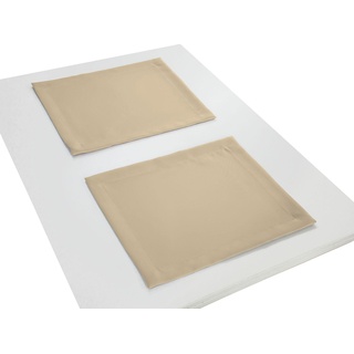 Adam Platzset »Uni Collection Light«, (Packung, 2 St.), beige