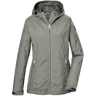 KILLTEC Damen Funktionsjacke/Regenjacke mit Kapuze KOS 108 WMN JCKT, helloliv, 38, 42954-000