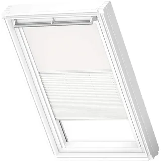 VELUX Verdunkelungsrollo Duo DFD P08, 1025SWL Weiß/Weiß, weiß