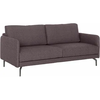 Creation BY ROLF BENZ 3-Sitzer »CR.450, Designsofa, edles Sofa, Loungesofa, Ledersofa, klares Design«, Armlehne sehr schmal, Breite 190 cm, Alugussfuß Umbragrau Creation BY ROLF BENZ purpurviolett/steingrau 044-69