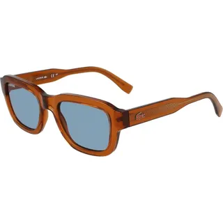 LACOSTE L6048S 210 BROWN 51/20/145 Uni Sonnenbrillen - Hellblau