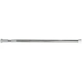 MSV 140098 Brausestange Aluminium + Malerei weiß 110 x 0,1 x 0,1 cm, Lack, 110 x 200