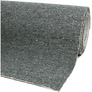 andiamo Teppichboden Henry - pflegeleicht und einfach zu verlegen - Auslegware Teppichboden - Meterware Bodenbelag in Schlingenstruktur mit Trittschalldämmung 200 x 300 cm Anthrazit