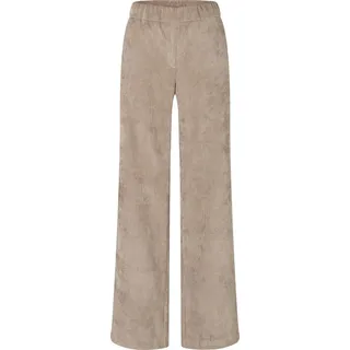 MAC JEANS - CHIARA, Fluid corduroy - Wide Fit - 3051-00-0410L-242 - braun Größe 42/30 - Braun