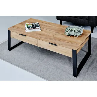 Jahnke LOOP COFFEE Braun Eiche 118 x 40 x 59 cm
