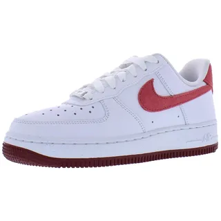 Air Force 1 '07 Herren White/Adobe/Team Red/Dragon Red 38