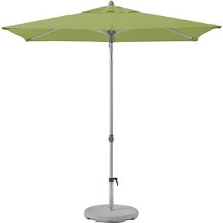 Suncomfort by Glatz Sonnenschirm Push-Up, kiwi, 250 x 200 cm rechteckig, Gestell Aluminium, Bespannung Polyester, 5.3 kg