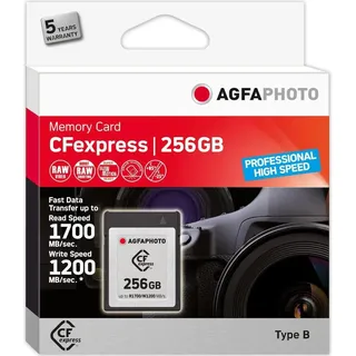 AgfaPhoto Lupus Imaging AgfaPhoto Prof. High Speed R1700/W1200 CFexpress Type B 256GB (10441)