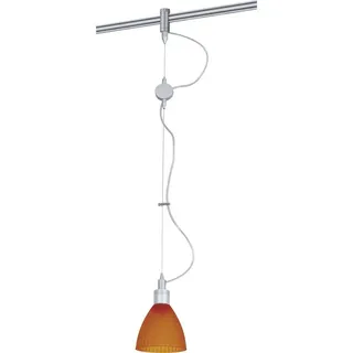 Paulmann Schienensystem Light&Easy Phantom Pendel Phil 1x40W G9 Titan/Or satiniert 230V Metall/Kunststoff/Glas