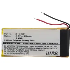 CoreParts Battery for Media Player, Barcode-Scanner Zubehör