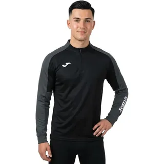 Joma Eco Championship Halbreißverschluss-sweatshirt - Black / Anthracite - M