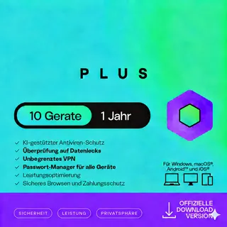 Kaspersky Lab Kaspersky Plus 2026 ESD 1 Gerät 12 Monate DE Win Mac Android iOS