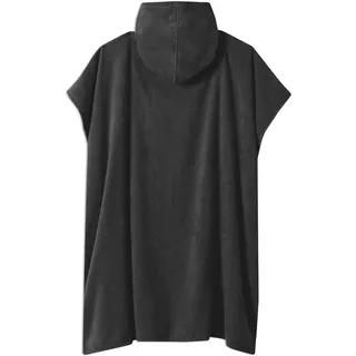 Puma Bademantel Poncho Grau S/M