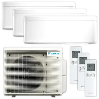 Daikin Multisplit Klimaanlage Set | Stylish C-Serie | Weiß | 3x 2,5 kW