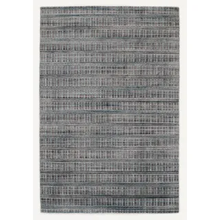 OCI DIE TEPPICHMARKE Teppich "Delima Gewis" rechteckig 5 mm Höhe handgeknüpft, dezenter Glanz, Viskose, Wohnzimmer, türkis