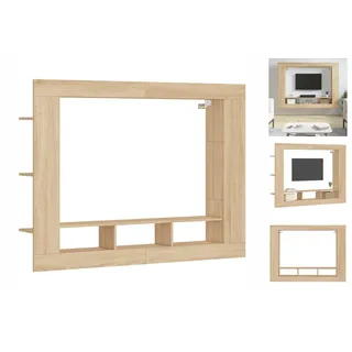 vidaXL TV-Schrank Sonoma-Eiche 152x22x113 cm Holzwerkstoff