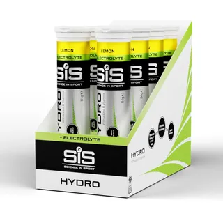 Science in Sport HYDRO Tabletten 160 Stk. Zitrone - Elektrolyte Tabletten, Vegan & glutenfrei, Brausetabletten zur Anregung von Hydration und für einen ausgeglichenen Elektrolyte-Haushalt