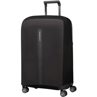 Samsonite TA Revolution - Faltbare Schutzhülle für Koffer Größe M, Kofferhülle passend für 66–69 cm, Reisekoffer Schutz, mit reflektierendem Detail, Schwarz