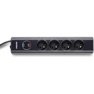 Philips Steckdosenleiste 2 m Weiß 4 St.