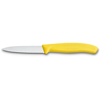 Gemüsemesser Swiss Classic silber, gelb