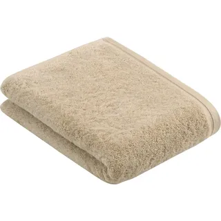 VOSSEN Vegan Life Duschtuch 67 x 140 cm beige